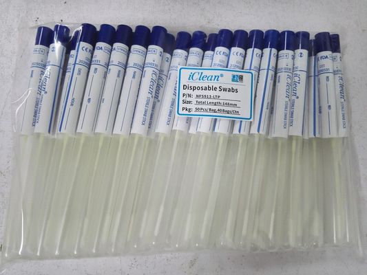 Gespritzte bukkale Putzlappen DNA für das Probieren Nylonfaser-des sterilen Transport-Putzlappens mit Rohr