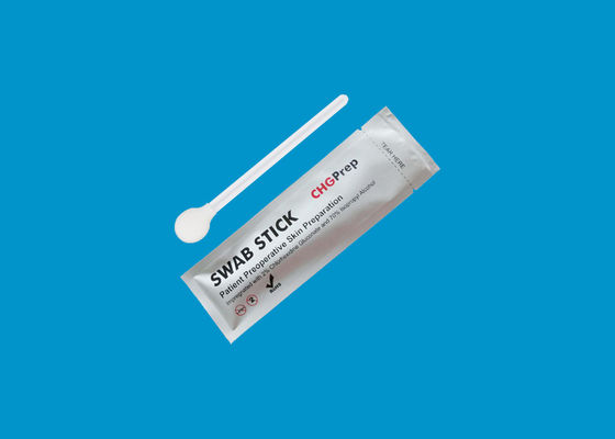 Isopropylalkohol IPA 2% CHG Swabstick des Wegwerfschaum-chirurgischer CHG des Putzlappen-70%