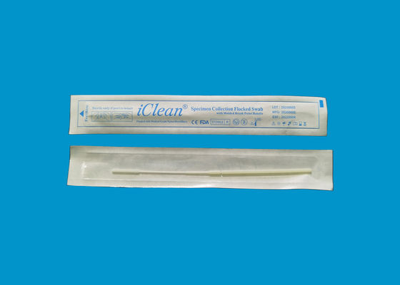 Gespritzte Nylonfaser-Nasenrachenraum- und Oropharyngeal Putzlappen Amies-Transport-Putzlappen