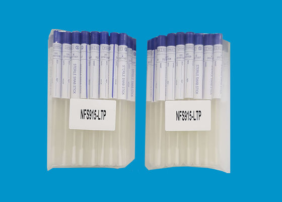 Geformter Probenahme-Zahnpflege-gespritzter Nylonputzlappen Bruchstelle DNA bukkale Putzlappen-152mm