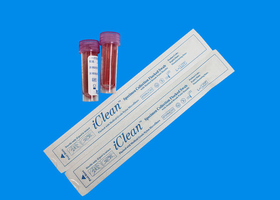 Prüfungskit nasopharyngeal flocked swab for DNA-Exemplar-Sammlungs-Putzlappen 3MM TIPP