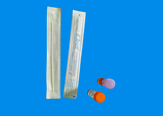 Gespritzte Oropharyngeal ovale Spitze Putzlappen-Sammlungs-Kit Withs 3mm Spitzen-148mm