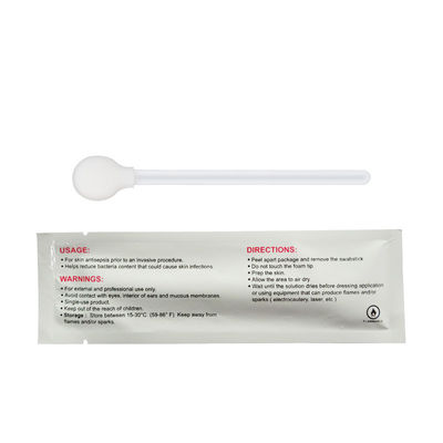 Chlorhexidine-Glukonats-steriler Putzlappen-Sammlungs-Stock für Haut-Sterilisation