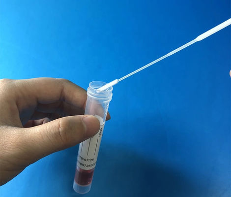 DNA scharte sich Exemplar-Sammlungs-Putzlappen-Nylonfaser-Bakterienkultur-Transport-Putzlappen 147mm