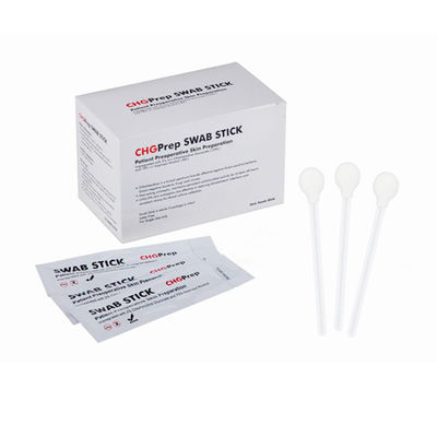 70% IPA 2% CHG Chlorhexidine-Glukonats-Putzlappen haftet geduldige Haut-Sterilisation