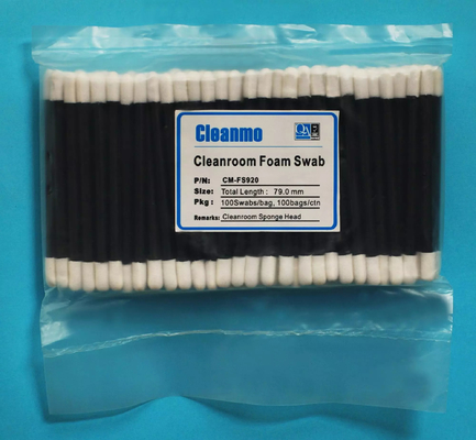 Schwarz-Griff Cleanroom cm FS920 wischt mit rundem Schwamm-Kopf auf