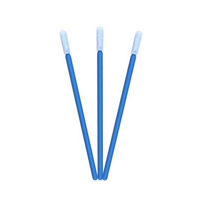 Schaum-Spitzen-Putzlappen-Rundkopf-blauer Griff cm FS1702 industrieller Microfib