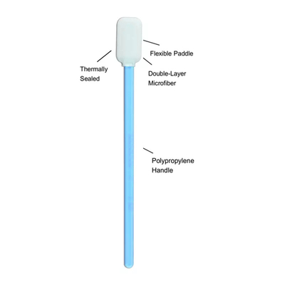 Wegwerf-Schicht-Rechteck-Kopf cm PS714M Cleanroom Swabs Double