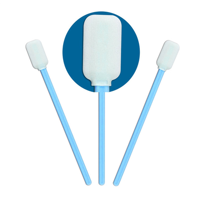 Wegwerf-Schicht-Rechteck-Kopf cm PS714M Cleanroom Swabs Double
