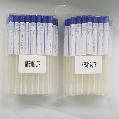 Steriler medizinischer Putzlappen haftet bukkale Kehle gespritzte Pcr-Probenahme-Sammlung