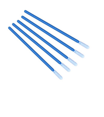 Schaum-Spitzen-Putzlappen-Rundkopf-blauer Griff cm FS1702 industrieller Microfib