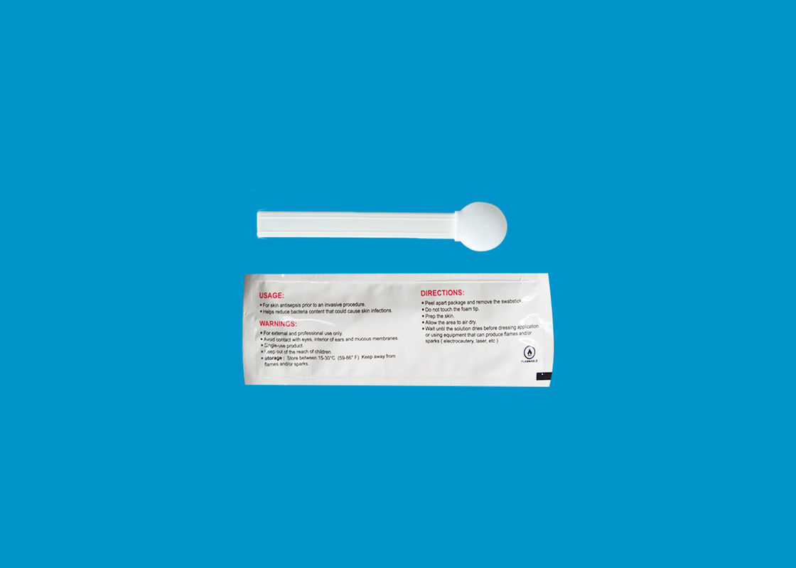 Putzlappen 6ml CHG haftet 70% Alkohol und 2% CHG antiseptische Haut-Vorbereitungsschaum-Putzlappen